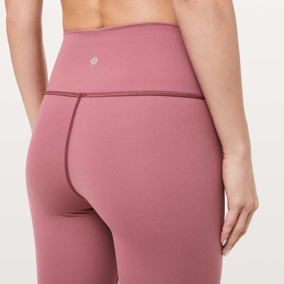 lululemon athletica Pants - like new Misty Merlot Brushed Luxtreme WU *28"